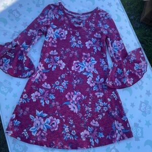 Arizona Jean Company Pink Floral Kids Dress